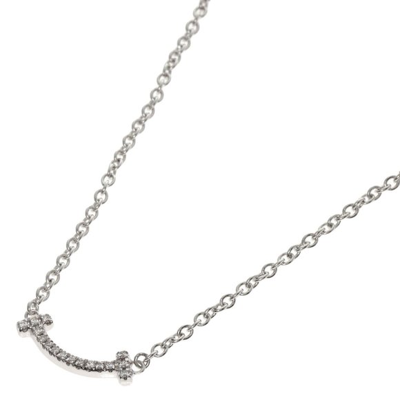 TIFFANY & CO. White Gold Diamond Charm Bracelet - Picture 2 of 6